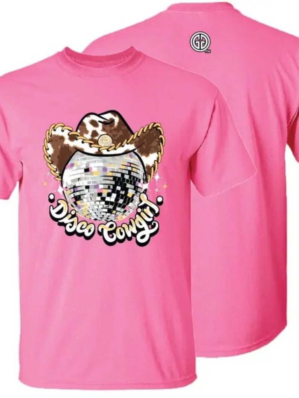 Girlie Girl Originals Disco Cowgirl Graphic T-Shirt